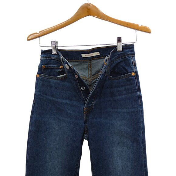 Levi’s Wedgie Straight Jeans Medium Indigo Wash 27 - Picture 9 of 11